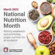 march is national nutrition month