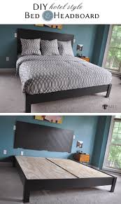 build diy platform bed for a cozy bedroom