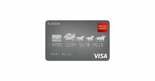 wells fargo platinum visa card review