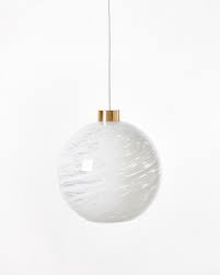 Addy White Glass Pendant Lamp Shade