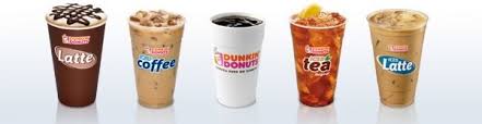 dunkin donuts coffee caffeine content