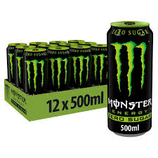 monster energy drink zero sugar 12 x