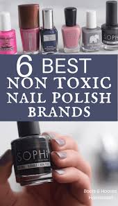 the best non toxic nail polish brands