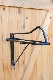 black saddle rack collapsable wall