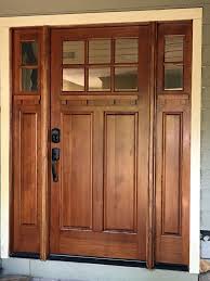 Entry Door With Sidelights After
