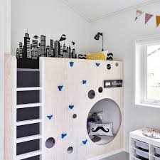 A bed often becomes a centerpiece of a kids' room or at least an important part of it, and you can even make a statement with a bed. 16 Creative Bedroom Ideas For Boys