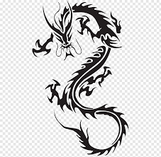 Black Dragon Graphic Sleeve Tattoo Chinese Dragon Tattoo