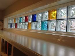 Colored Glass Block Glass Blocks Wall