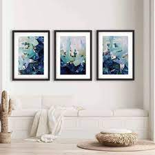 Abstract Landscape Print Set Of 3