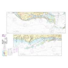 Noaa Nautical Chart 11411 Intracoastal Waterway Tampa Bay To Port Richey