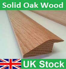 solid oak threshold strip door bars 1m