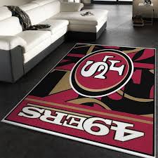 san francisco 49ers nfl area rug carpet