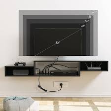 Floating Tv Stand Wall Mount Modern