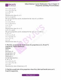 concise mathematics cl 6 chapter 12