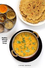 ed indian lentil soup vegan richa