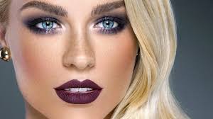 dark glamour fall makeup tutorial