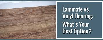 laminate vs vinyl flooring what is