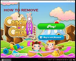 remove candy crush soda saga from