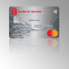 Bank's rewards credit card & apply online. Public Bank Berhad Pb Platinum Mastercard Credit Card