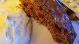 beef  turkey  and andouille meat loaf