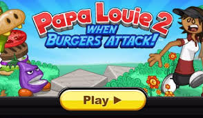 Play papa's games on hooda math. Papa Louie 2 When Burgers Attack Unblocked