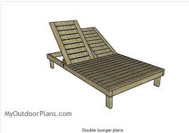 Double Chaise Lounge Free Woodworking