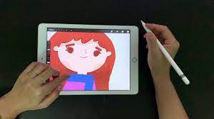 PROCREATE | Học vẽ cơ bản sử dụng phần mềm vẽ Procreate trên Ipad | vẽ nhân  vật hoạt hình ( part 2) | học vẽ procreate