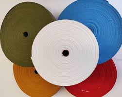 color cotton rug binding tape
