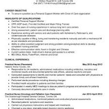 Psw Sample Resume Pdf New Resume Cover Letter Canada