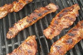 how to grill steak tips recipe