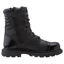 Thorogood 8 Inch Gen Flex2 Side Zip Jump Boots Black