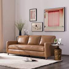 camel leather sofa foter