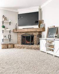 How To Make A Corner Fireplace Mantel