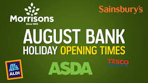 bank holiday monday supermarket opening