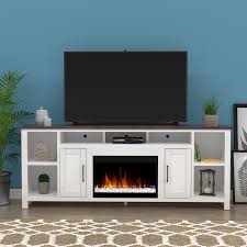 Entertainment Center With Fireplace