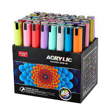 Fabric Acrylic Paint Color Metal Marker