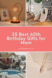 60th birthday gifts for mom