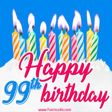 Happy 99th Birthday Animated GIFs - Download on Funimada.com