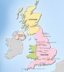 England is constituent country of united kingdom. United Kingdom Maps By Freeworldmaps Net