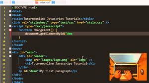javascript changing html elements