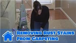 cleaning tips removing rust stains