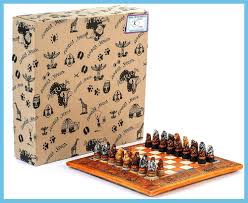 chess set unseen intriguing