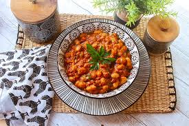 fresh stewed borlotti beans italian