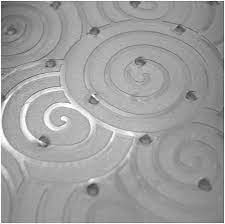 Crystal clarity lets the beauty of your carpet shine through. Amazon Com Resilia Deluxe Clear Vinyl Plastic Floor Runner Protector For Deep Pile Carpet Skid Resistant Swirl Spiral Pattern 36 Inches Wide X 12 Feet Long Kitchen Dining