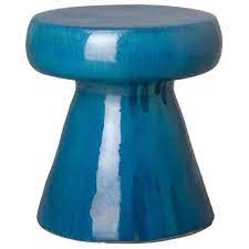 Emissary Mushroom Dark Blue Ceramic