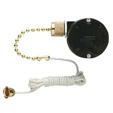 Line voltage enters the switch outlet box and the line wire connects to each switch. Westinghouse Three Speed Fan Switch With Polished Brass Pull Chain For Triple Capacitor Ceiling Fans