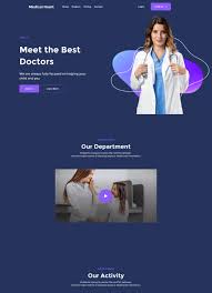 cal heart html and css template