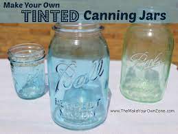 How To Tint Canning Jars