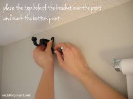 How To Install A Curtain Rod With