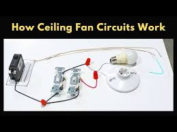 ceiling fan installation and circuitry